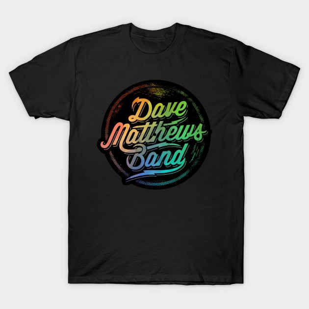 Dave Matthews Logo Circle Triangle T-Shirt by mashudibos
